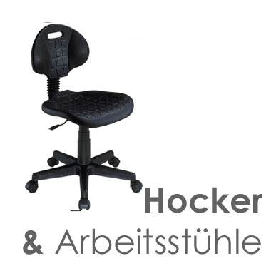 Hocker und Arbeitsstühle