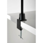 Preview: ALCO 936-11 Schreibtischlampe schwarz 8 W mit Tischklemme