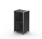 Preview: Design-sideboard-schmal-anthrazit