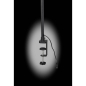 Preview: Hansa Nova Schreibtischlampe schwarz 20 W mit Tischklemme