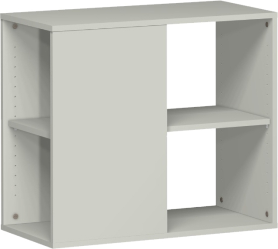 Anstellschrank-grau