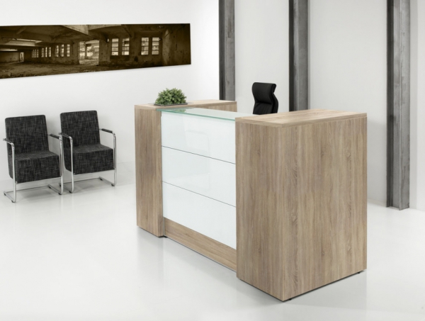 Theke-schmal-eiche-glas