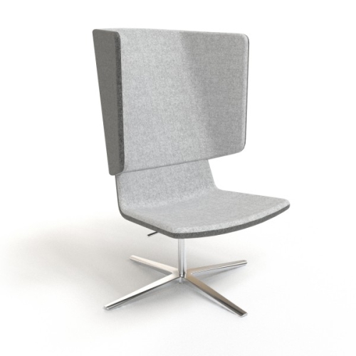 TWIST&SIT -loungestuhl-stahlgestell