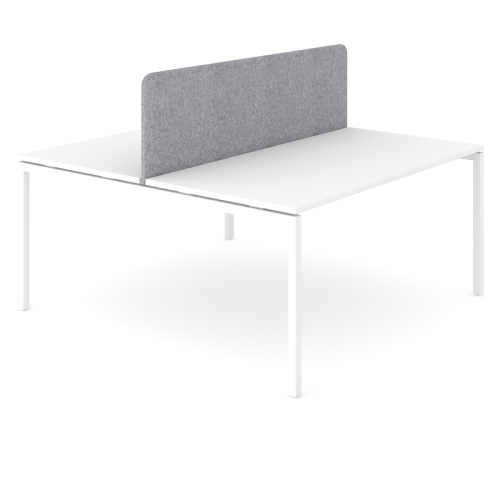 Tischtrennwand für Bench