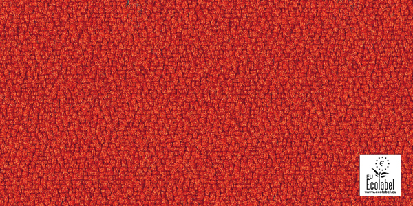 Stoff - Orangerot