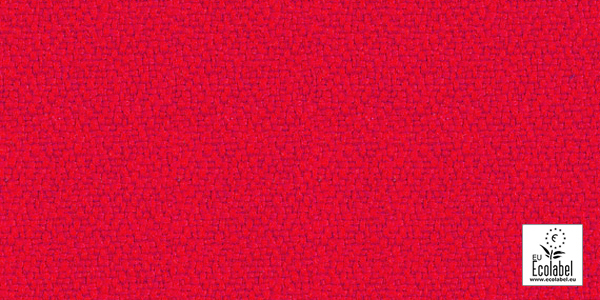 Stoff - Leuchtendrot