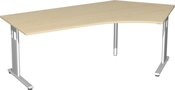 Schreibtisch 135° Rechts