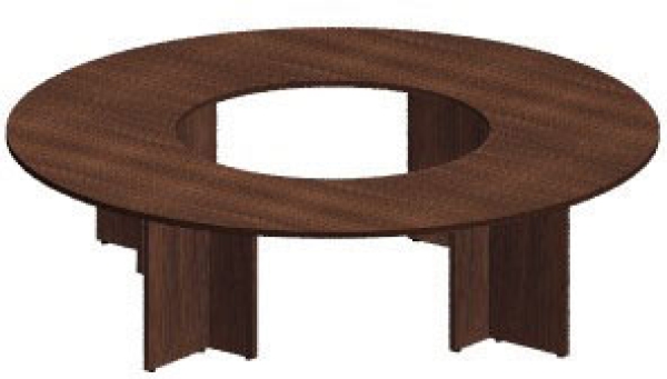 Konferenztisch rund 270x270 cm - bis 12 Personen