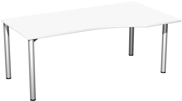 Flex-schreibtisch-180x100x80-weiss-silber