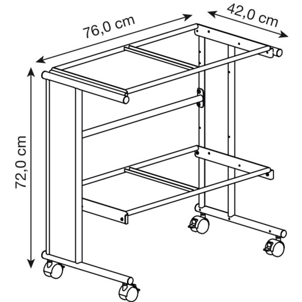 Haengemappenwagen-rollbar