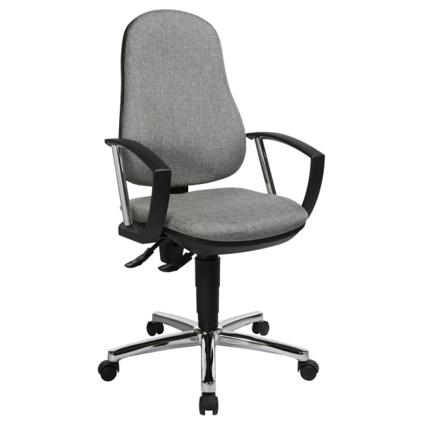 Topstar-Support-P-Deluxe-Bürostuhl-grau
