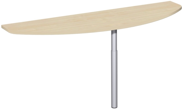 Anbautisch halbrund