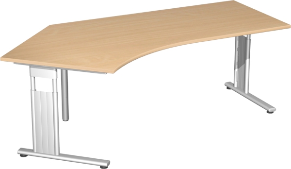 Schreibtisch 135° Links
