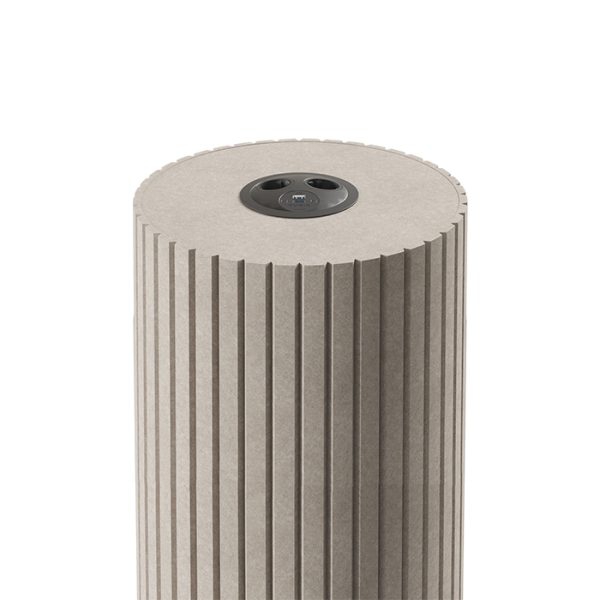 Akustiksäule H 80cm - Steckdosen + USB und kabelloses laden