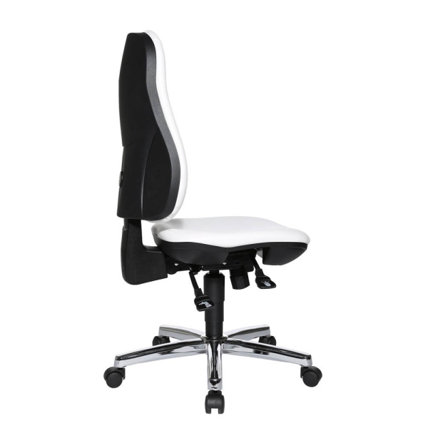 Topstar Support® SY Bürostuhl weiß Kunstleder