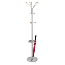 Kerkmann Kleiderständer TK 2 30606814 silber Metall 13 Haken 39,0 x 175,0 cm