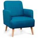 Brooks Besuchersessel Blau