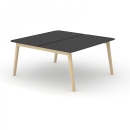 Doppelschreibtisch 140 x 144 cm - PRO