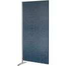 Trennwand Textil blau