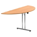 Klapptisch halbrund 140x70 cm