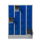 Preview: Schließfachschrank - 20 Schließfächer 80,0 x 15,0 x 110,0 cm