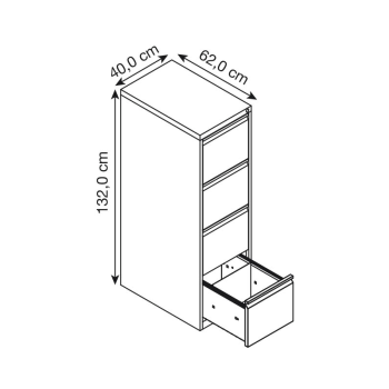 Hängeregistraturschrank