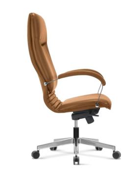 Chefsessel Leder braun