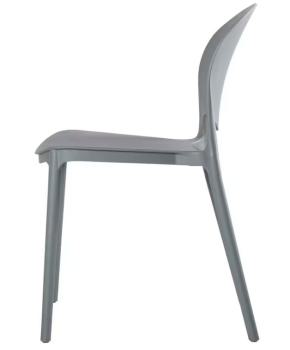 Designstuhl-grau