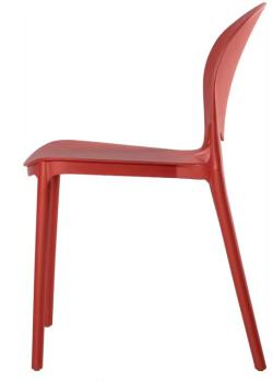 Designstuhl-rot