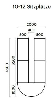 Besprechungstisch U Form