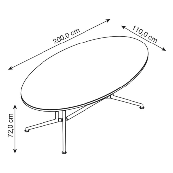 besprechungstisch oval