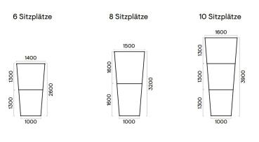 Besprechungstisch U Form
