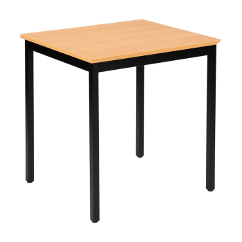 Mehrzwecktisch buche, schwarz