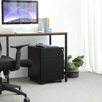 Guenstiger-rollcontainer-schwarz