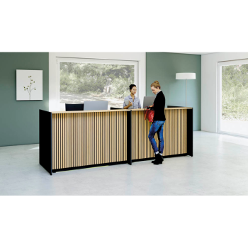 Steh Sitz Empfangstheke