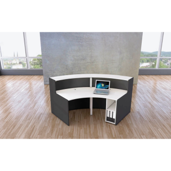 Empfangstheke BARI gebogen