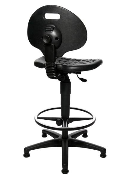 Arbeitsdrehstuhl mit Fußring