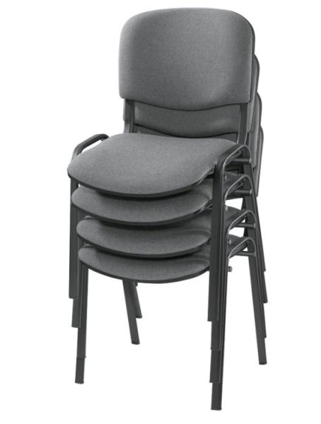 4er Set Besucherstühle GREY
