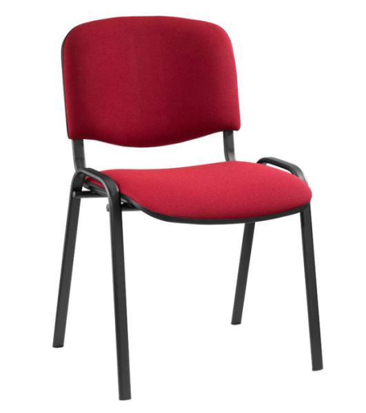 4er Set Besucherstühle RED