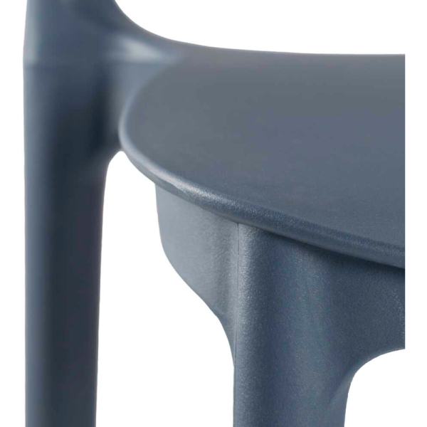 Designstuhl-blau