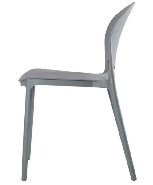 Designstuhl-grau