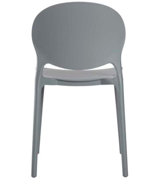 Designstuhl-grau