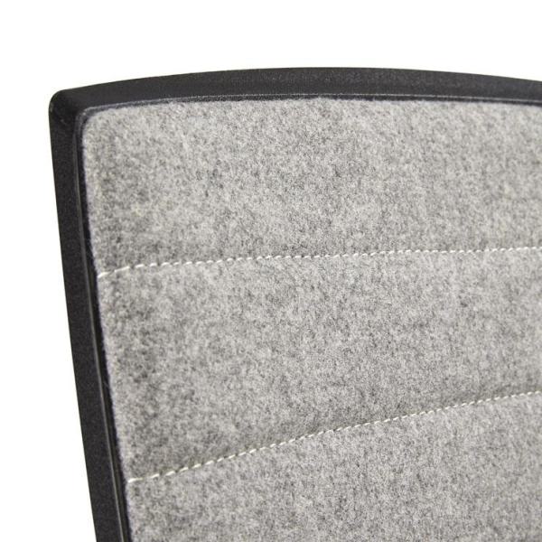 Bürostuhl mit Wollbezug