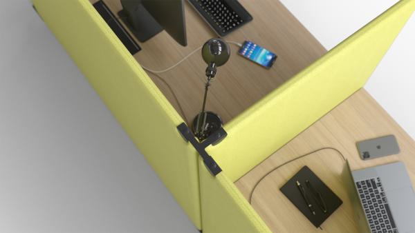 Akustik-Schreibtisch
