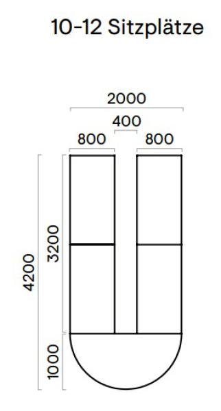 Besprechungstisch U Form