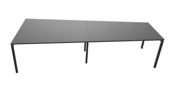 Konferenztisch Trapezform