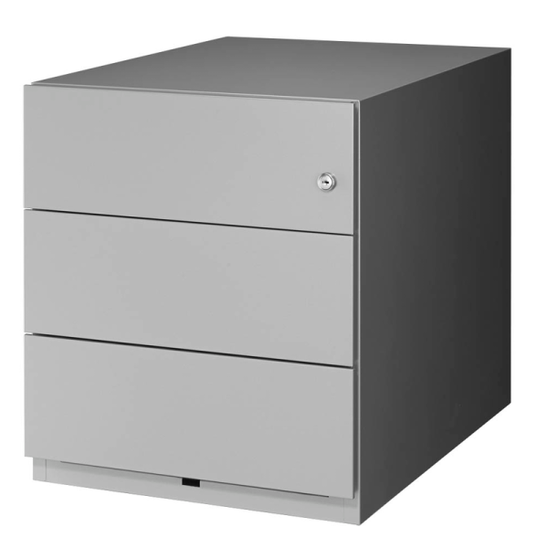 Rollcontainer silber 3 Auszüge