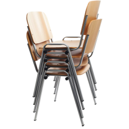 Stapelstuhl 4er Set