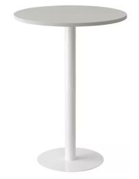 Stehtisch rund D80 - weiß