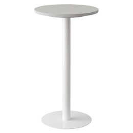 Stehtisch rund D60 - weiß